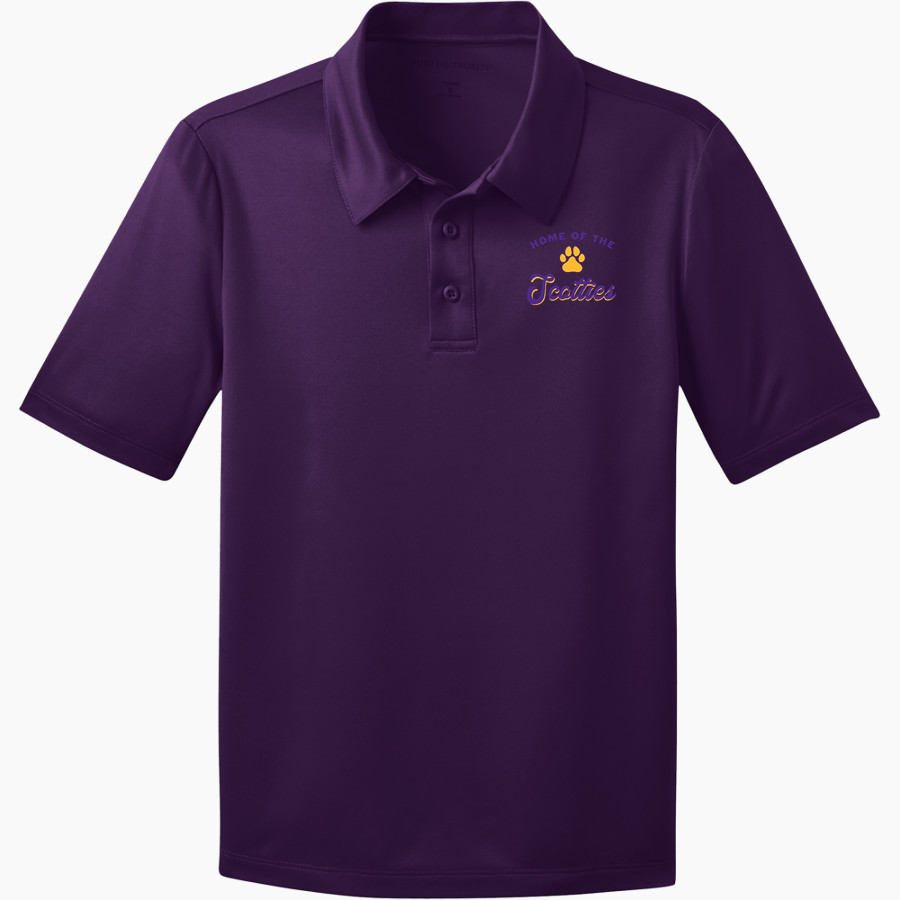 Ballston Spa Scotties The Official Online Store Port Authority Youth Silk Touch Performance Polo