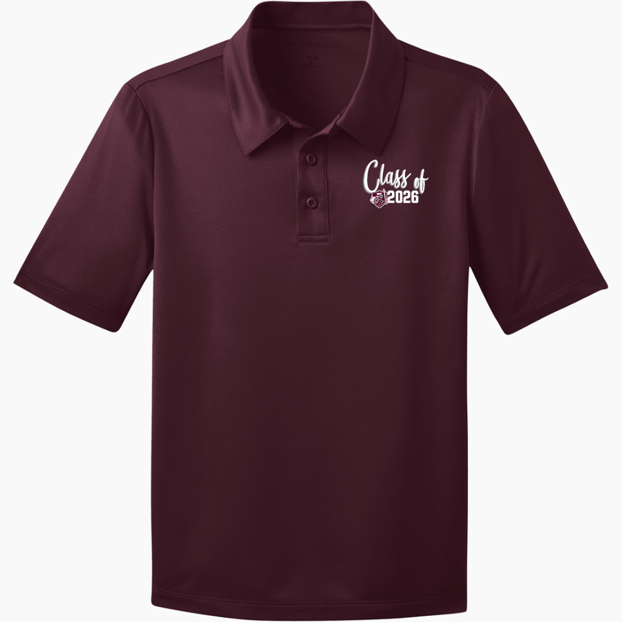Buhler High School Crusaders Online Store Port Authority Youth Silk Touch Performance Polo