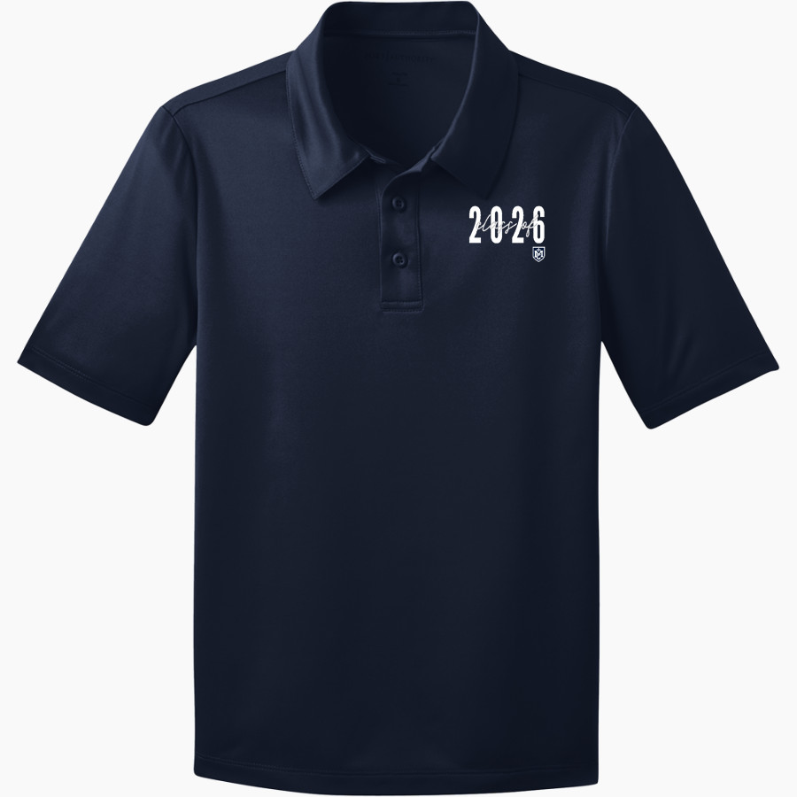 Marin Catholic Wildcats Port Authority Youth Silk Touch Performance Polo