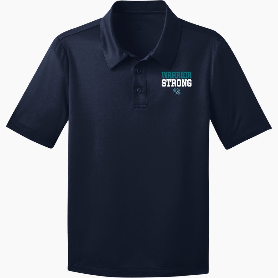 Crosspoint Christian Warriors Port Authority Youth Silk Touch Performance Polo