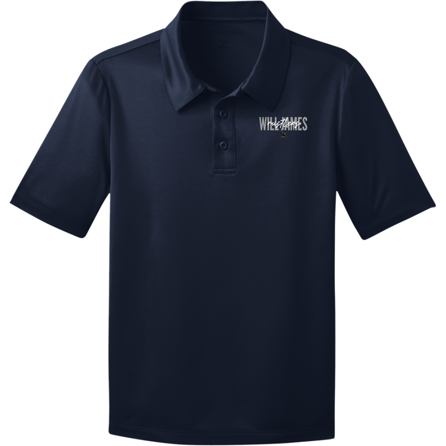 Will James RUSTLERS <span class="pdp-name-mascot">Will James Middle School RUSTLERS</span> Port Authority Youth Silk Touch Performance Polo