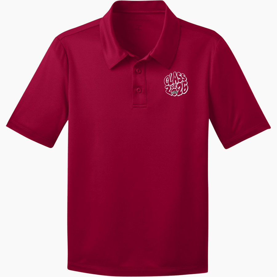 Boscobel Bulldogs Port Authority Youth Silk Touch Performance Polo