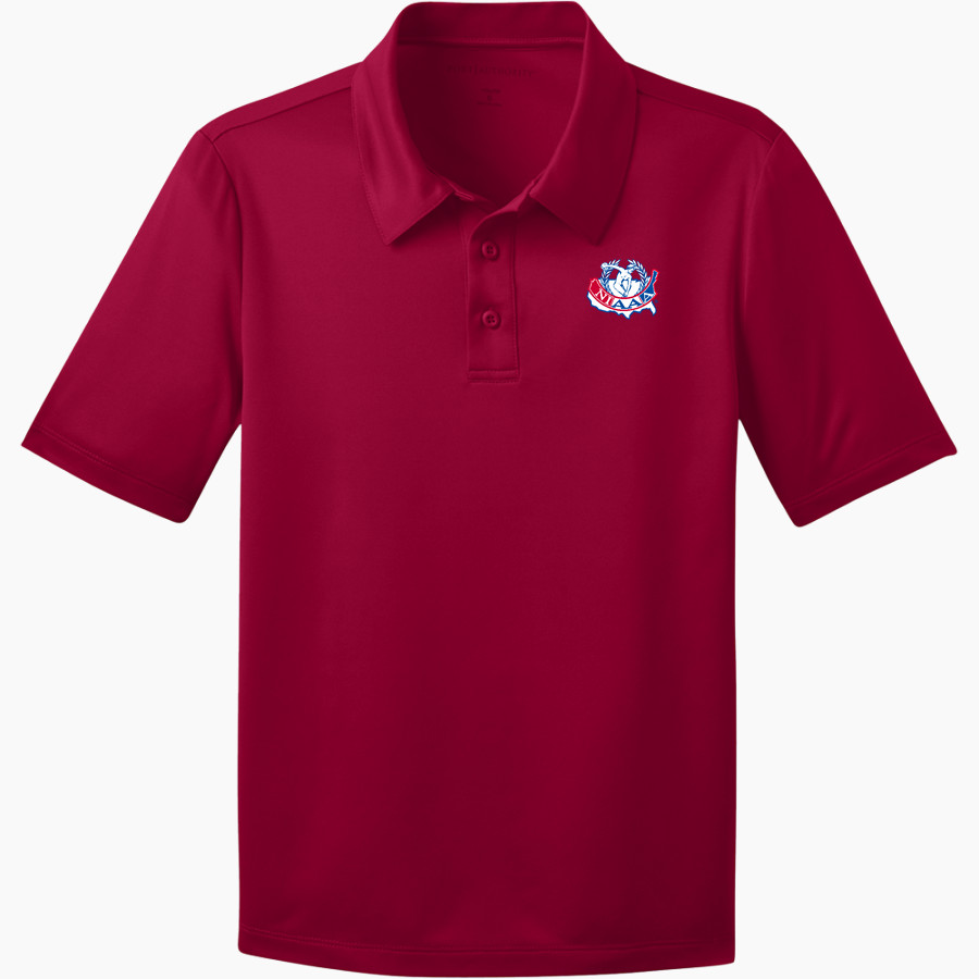 NIAAA - Port Authority Youth Silk Touch Performance Polo