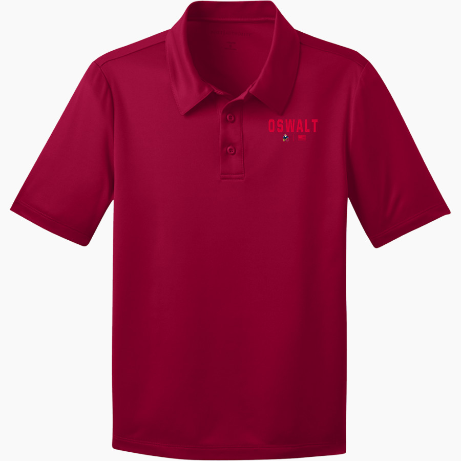 Oswalt Eagles <span class="pdp-name-mascot">Oswalt Academy Eagles</span> Port Authority Youth Silk Touch Performance Polo