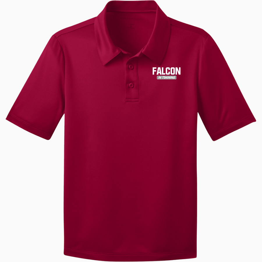CONSTANTINE HIGH SCHOOL FALCONS Port Authority Youth Silk Touch Performance Polo