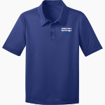 Notre Dame Bulldogs <span class="pdp-name-mascot">Notre Dame Bulldogs</span> Port Authority Youth Silk Touch Performance Polo Front Thumbnail