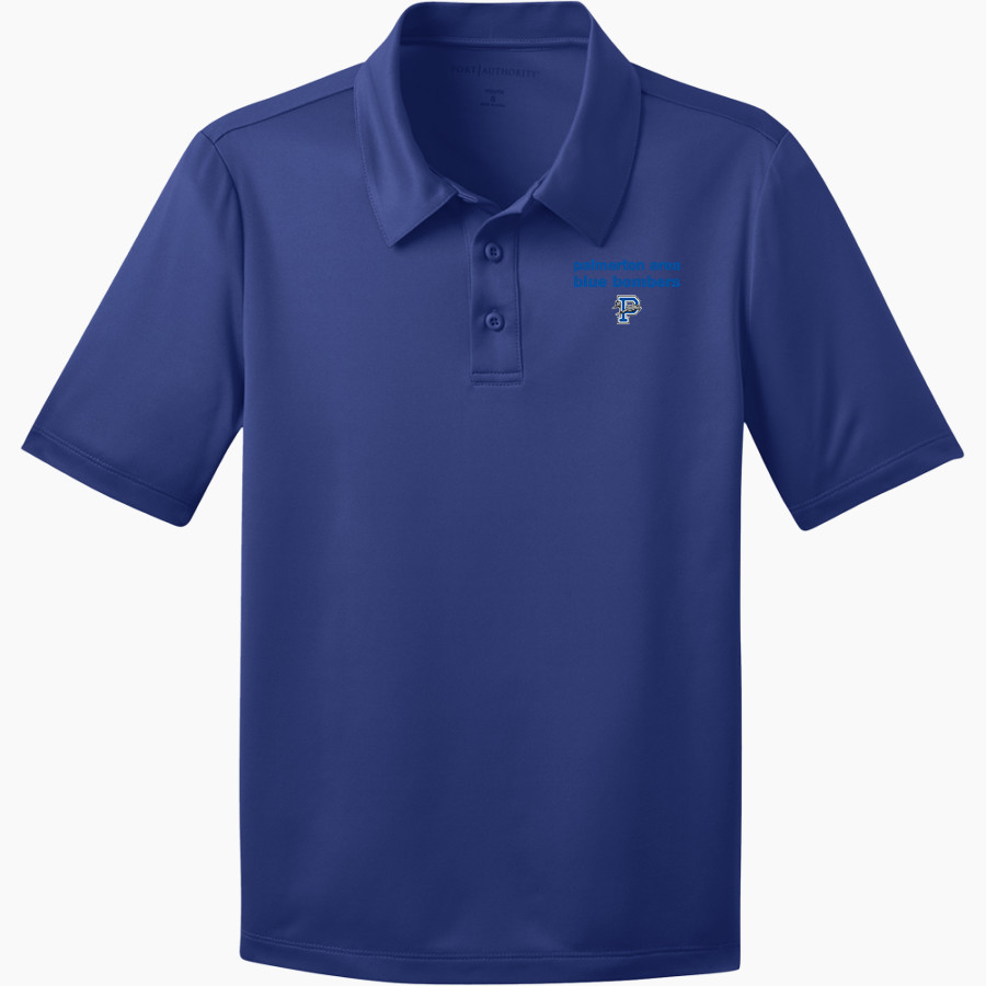 Palmerton Area Blue Bombers Port Authority Youth Silk Touch Performance Polo