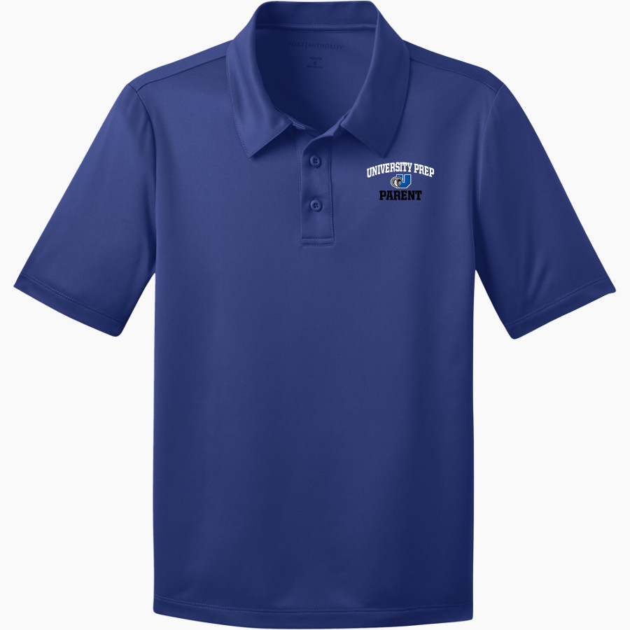 University Prep Cobras <span class="pdp-name-mascot">University Prep Cobras</span> Port Authority Youth Silk Touch Performance Polo