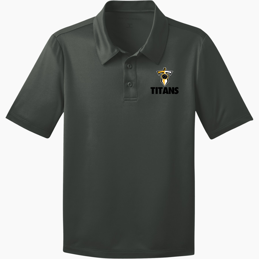 Colorado Titans The Official Online Store Port Authority Youth Silk Touch Performance Polo