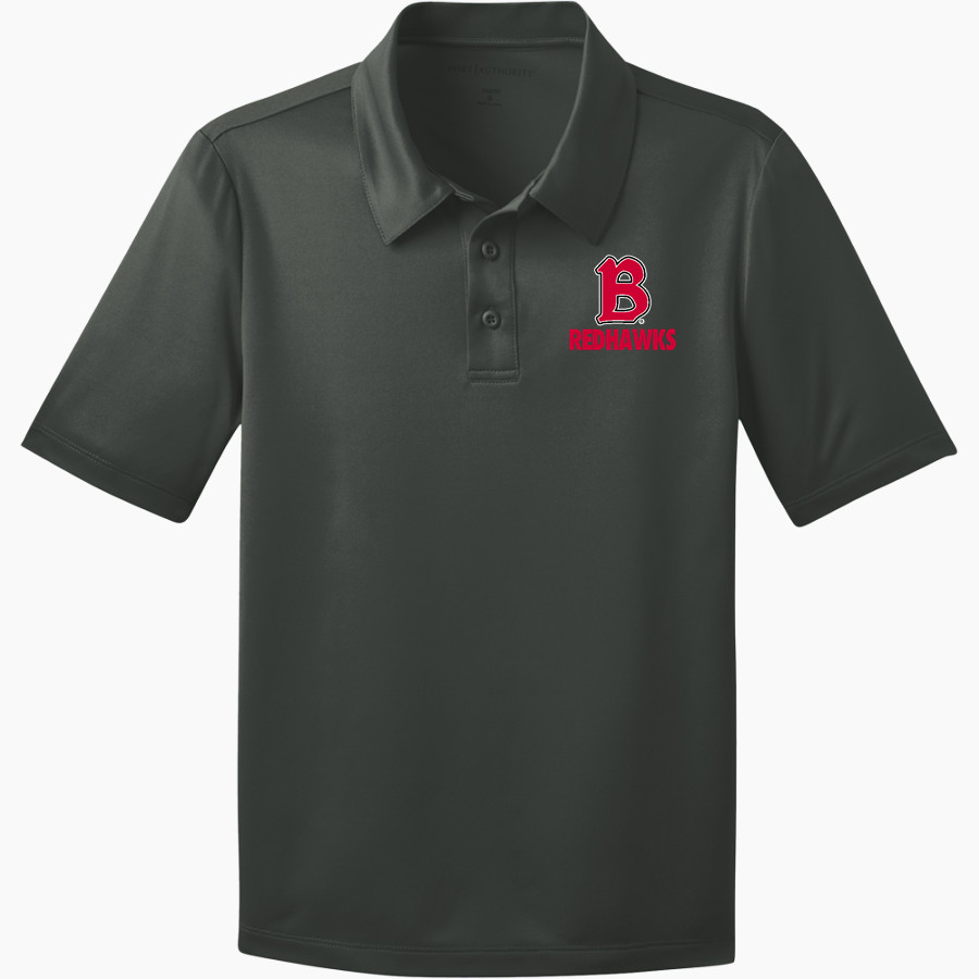 Benedictine University Mesa Redhawks <span class="pdp-name-mascot">Benedictine University Redhawks</span> Port Authority Youth Silk Touch Performance Polo
