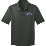 McHenry County College Scots <span class="pdp-name-mascot">McHenry County Lions</span> Port Authority Youth Silk Touch Performance Polo Front Thumbnail