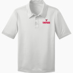 La Jolla Vikings Port Authority Youth Silk Touch Performance Polo Front Thumbnail