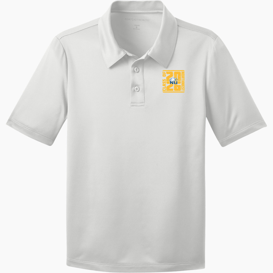 Northwest University Eagles Online Store Port Authority Youth Silk Touch Performance Polo