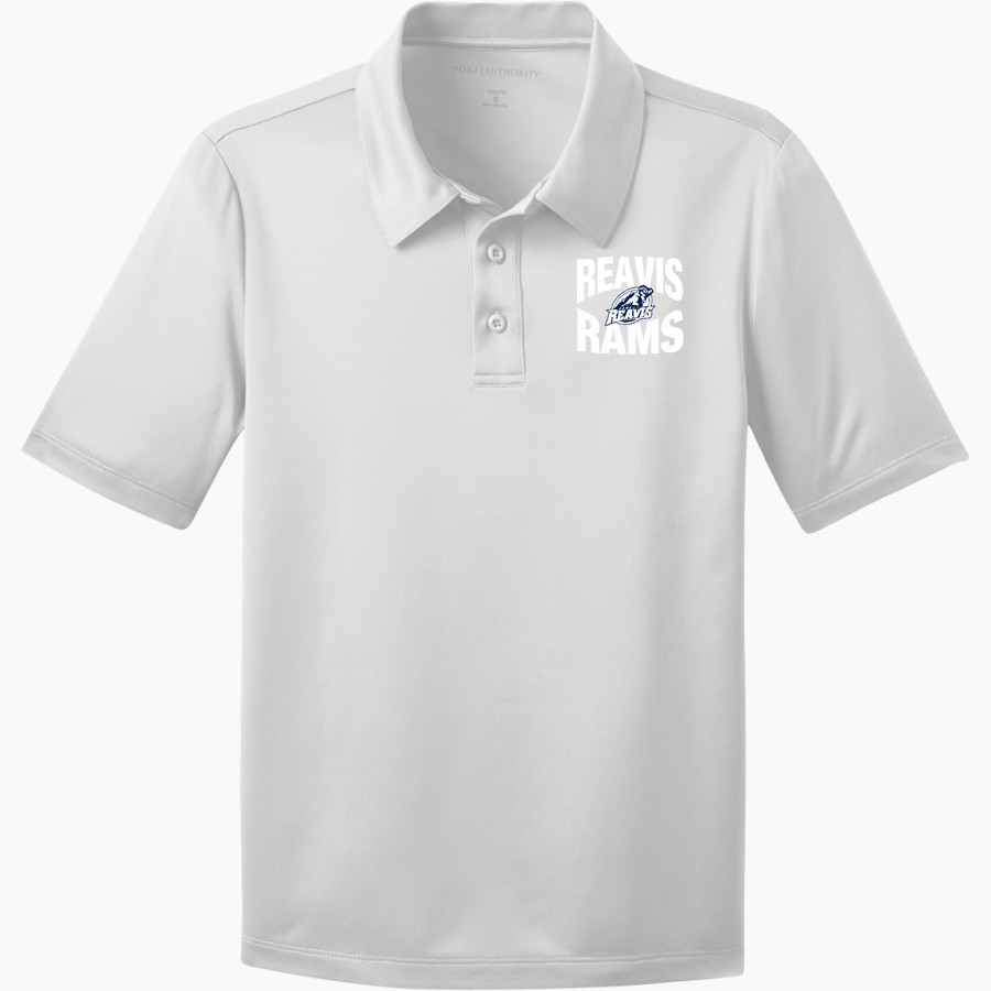 REAVIS HIGH SCHOOL RAMS Port Authority Youth Silk Touch Performance Polo