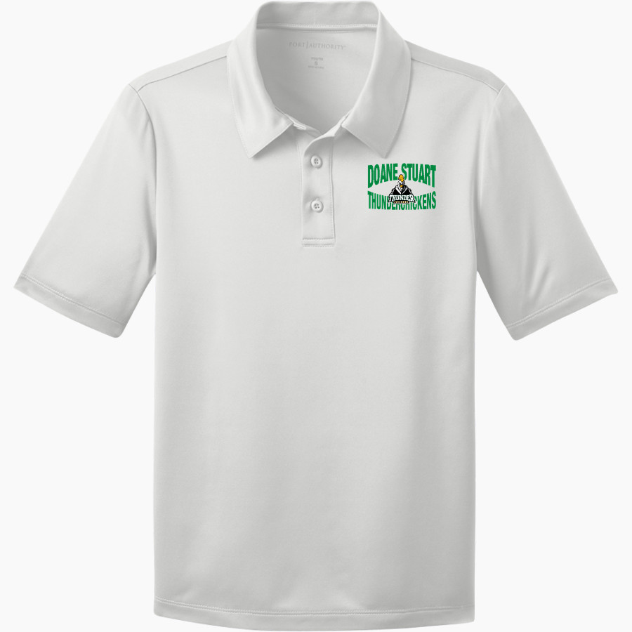 Doane Stuart Thunderchickens Thunderchickens <span class="pdp-name-mascot">Doane Stuart Thunderchickens</span> Port Authority Youth Silk Touch Performance Polo