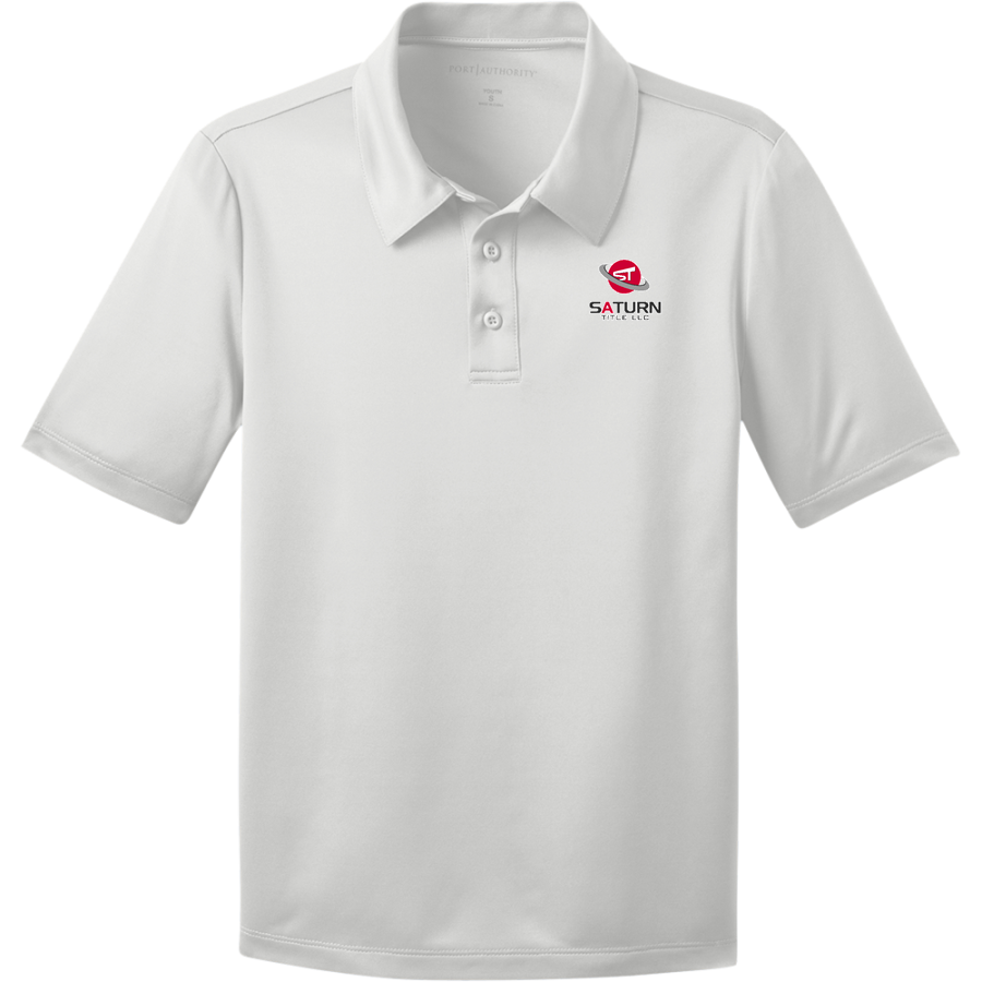Saturn Title LLC Saturn Title <span class="pdp-name-mascot">Saturn Title LLC</span> Port Authority Youth Silk Touch Performance Polo