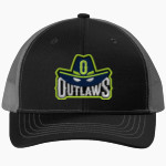 Ocean State Outlaws Outlaws <span class="pdp-name-mascot">Ocean State Outlaws</span> Port Authority Youth Snapback Trucker Cap Front Thumbnail