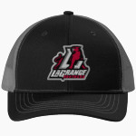 LaGrange Panthers Port Authority Youth Snapback Trucker Cap Front Thumbnail