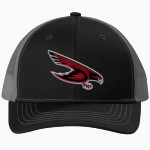 Dunedin Falcons Port Authority Youth Snapback Trucker Cap Front Thumbnail