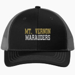 Mt Vernon Marauders Port Authority Youth Snapback Trucker Cap Front Thumbnail