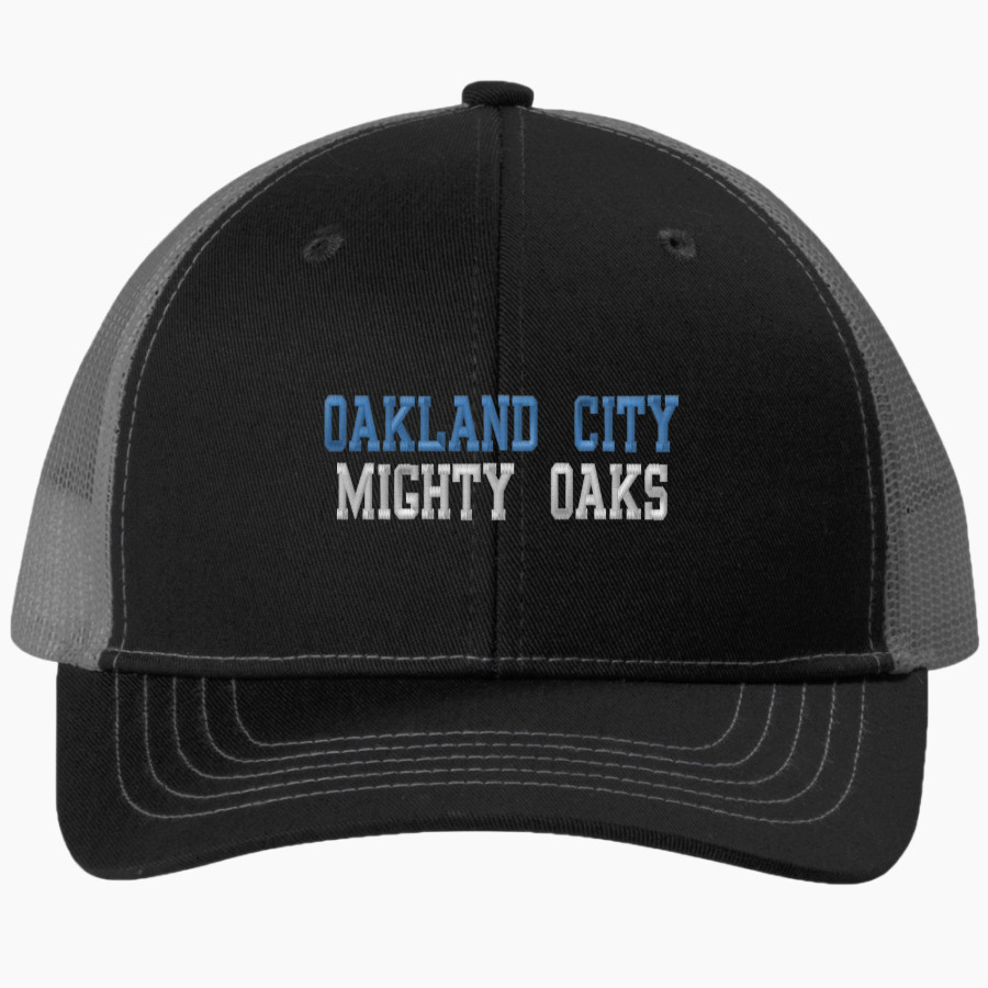 Oakland Mighty Oaks Port Authority Youth Snapback Trucker Cap