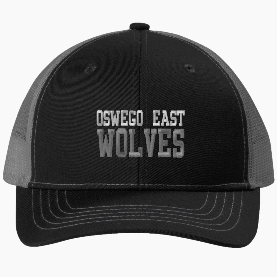 Oswego East Wolves <span class="pdp-name-mascot">Oswego East Wolves</span> Port Authority Youth Snapback Trucker Cap