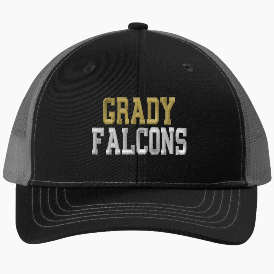 WM E GRADY VOC TECH SCHOOL FALCONS Port Authority Youth Snapback Trucker Cap