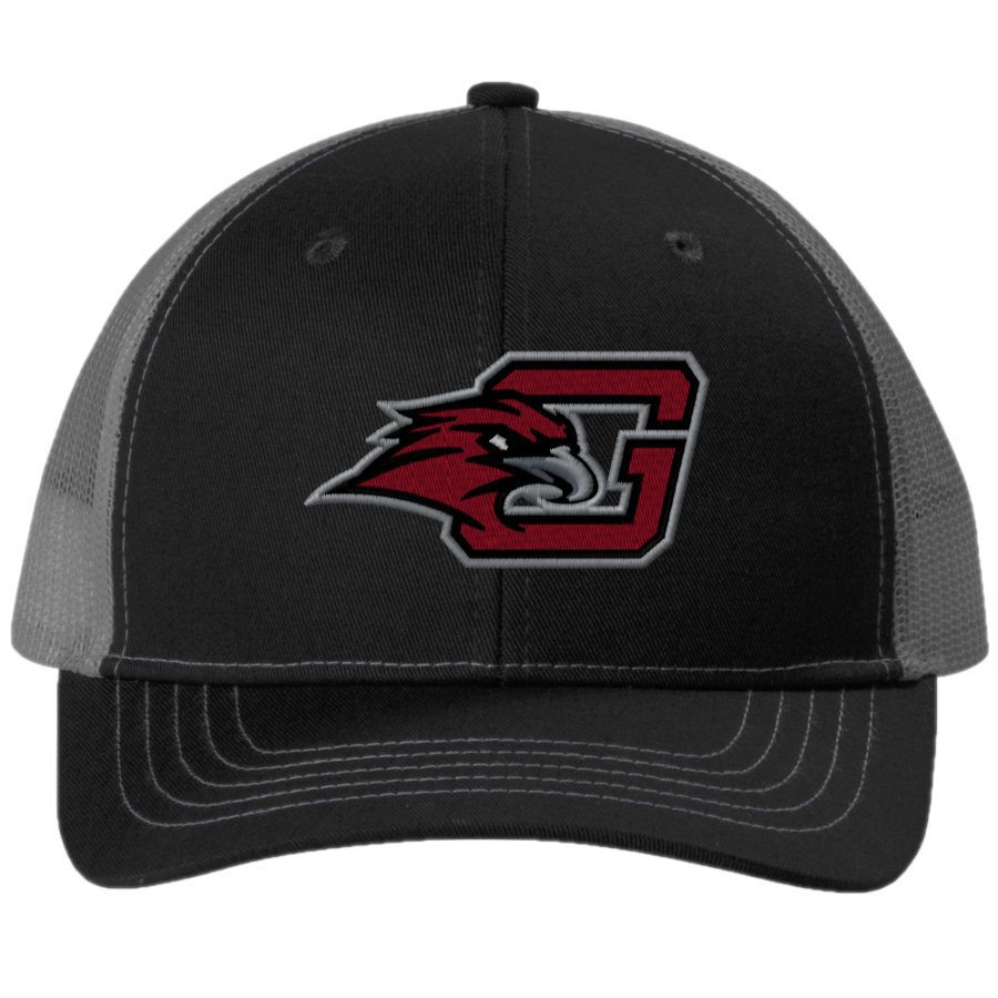 Goshen RedHawks <span class="pdp-name-mascot">Goshen RedHawks</span> Port Authority Youth Snapback Trucker Cap