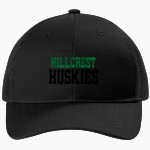 HILLCREST HIGH SCHOOL HUSKIES <span class="pdp-name-mascot">HILLCREST HUSKIES</span> Port Authority Youth Snapback Trucker Cap Front Thumbnail