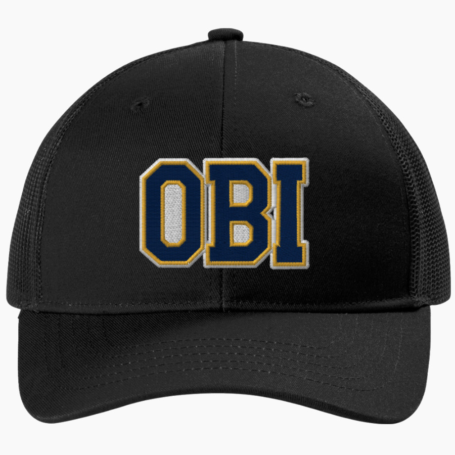 Olive Branch Intermediate Quistors <span class="pdp-name-mascot">Olive Branch Intermediate Quistors</span> Port Authority Youth Snapback Trucker Cap