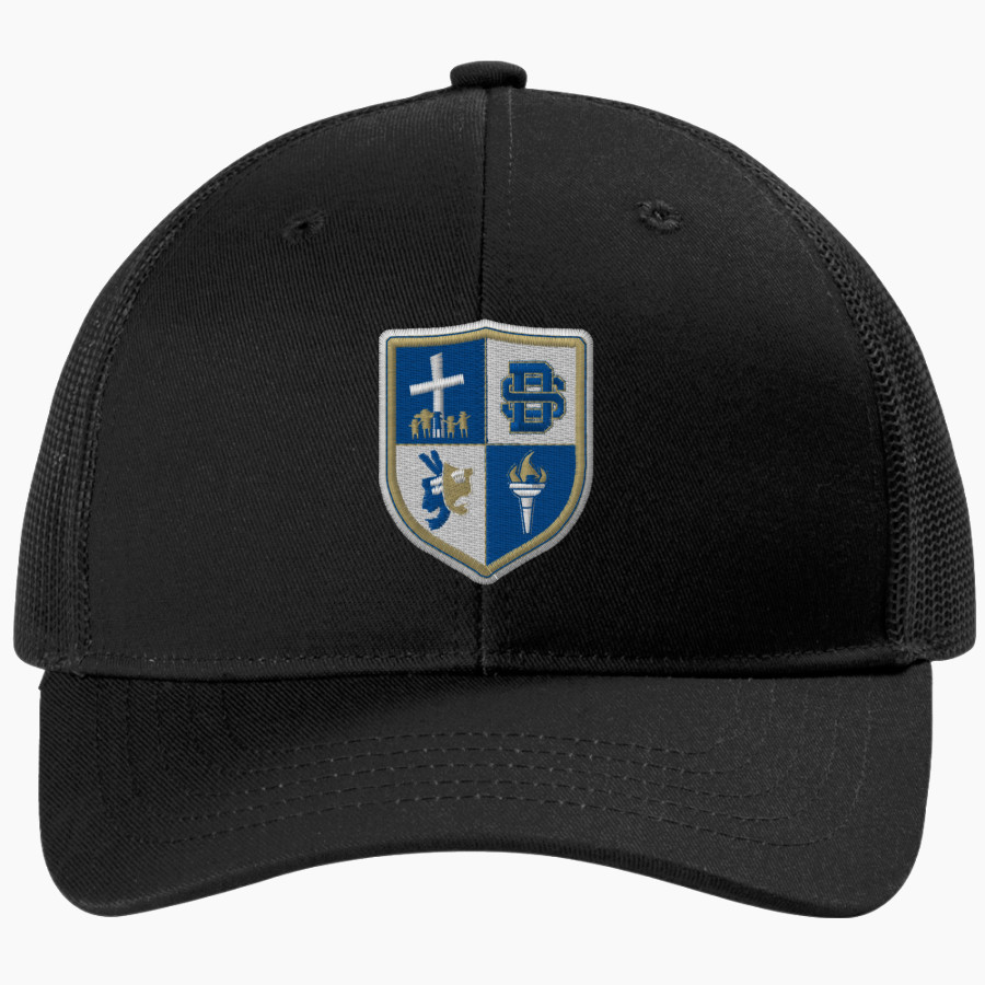 Divine Savior Academy Sharks Port Authority Youth Snapback Trucker Cap