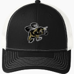 PERRYSBURG HIGH SCHOOL YELLOW JACKETS <span class="pdp-name-mascot">PERRYSBURG YELLOW JACKETS</span> Port Authority Youth Snapback Trucker Cap Front Thumbnail