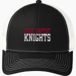 FIRST BAPTIST CHRISTIAN SCHOOL KNIGHTS <span class="pdp-name-mascot">FIRST BAPTIST KNIGHTS</span> Port Authority Youth Snapback Trucker Cap Front Thumbnail