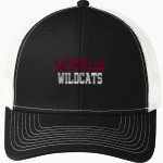 LOUISVILLE HIGH SCHOOL WILDCATS <span class="pdp-name-mascot">LOUISVILLE WILDCATS</span> Port Authority Youth Snapback Trucker Cap Front Thumbnail