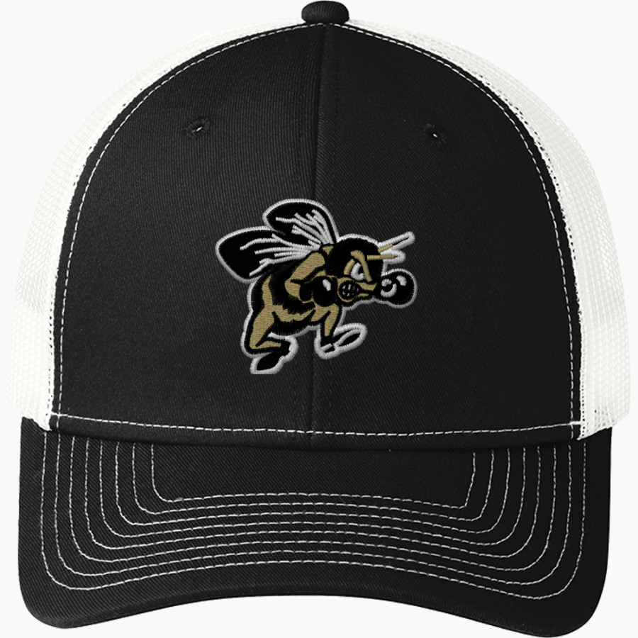 PERRYSBURG HIGH SCHOOL YELLOW JACKETS <span class="pdp-name-mascot">PERRYSBURG YELLOW JACKETS</span> Port Authority Youth Snapback Trucker Cap