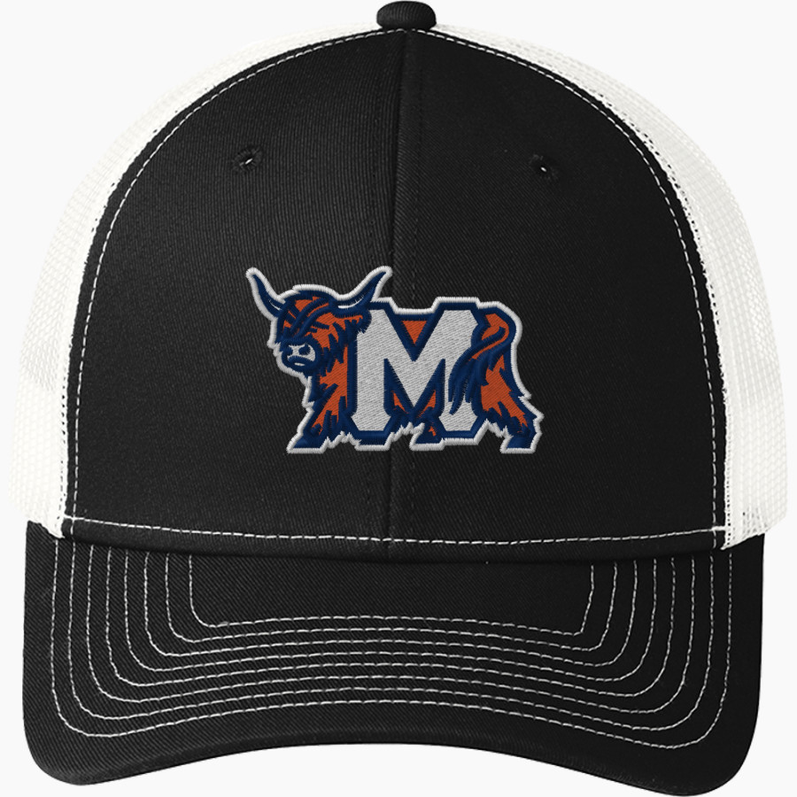 Macalester Scots <span class="pdp-name-mascot">Macalester Scots</span> Port Authority Youth Snapback Trucker Cap