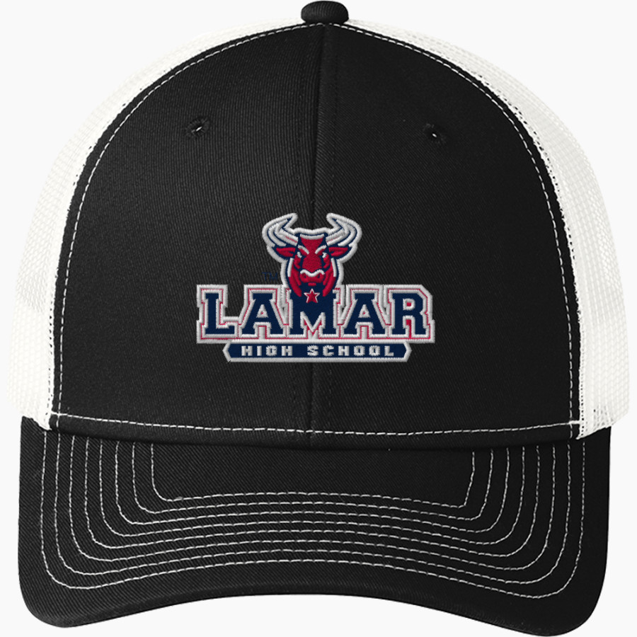 LAMAR HIGH SCHOOL TEXANS Port Authority Youth Snapback Trucker Cap