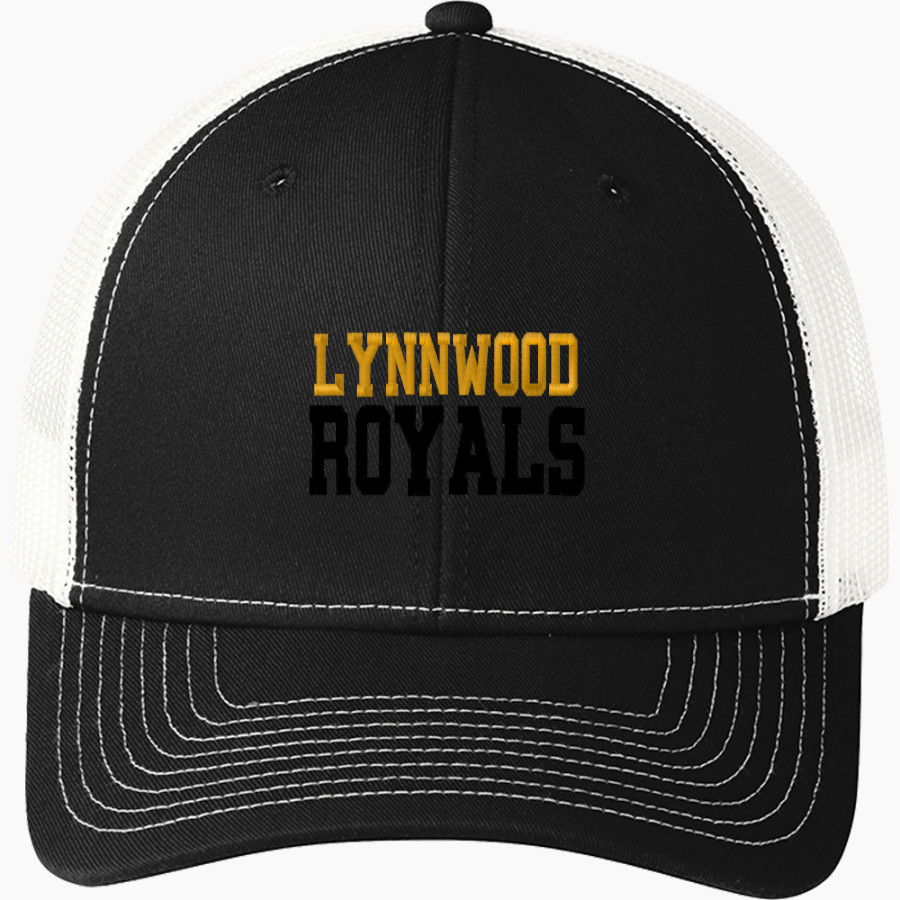 LYNNWOOD HIGH SCHOOL ROYALS <span class="pdp-name-mascot">LYNNWOOD ROYALS</span> Port Authority Youth Snapback Trucker Cap