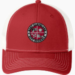 SHAW HIGH SCHOOL CARDINALS Port Authority Youth Snapback Trucker Cap Front Thumbnail