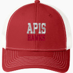 APIS Hawks Port Authority Youth Snapback Trucker Cap Front Thumbnail