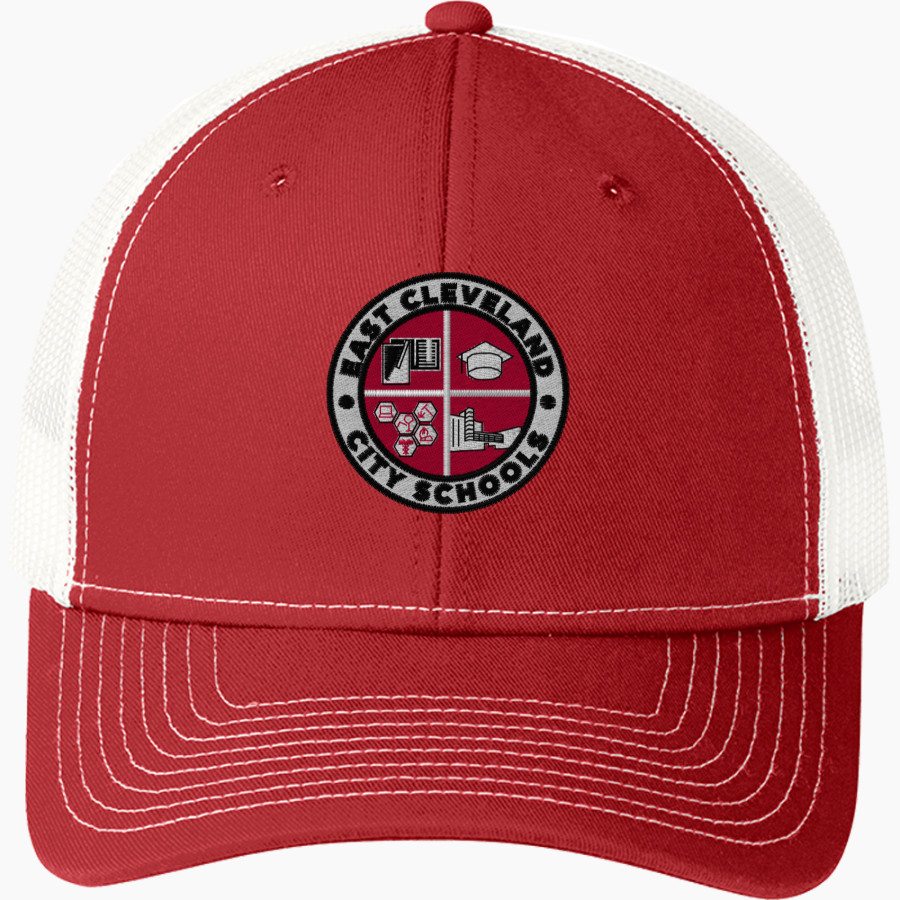 SHAW HIGH SCHOOL CARDINALS Port Authority Youth Snapback Trucker Cap
