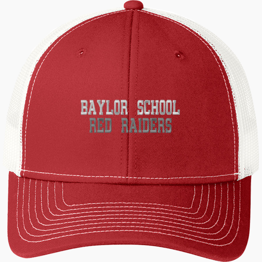 Baylor School Red Raiders Port Authority Youth Snapback Trucker Cap
