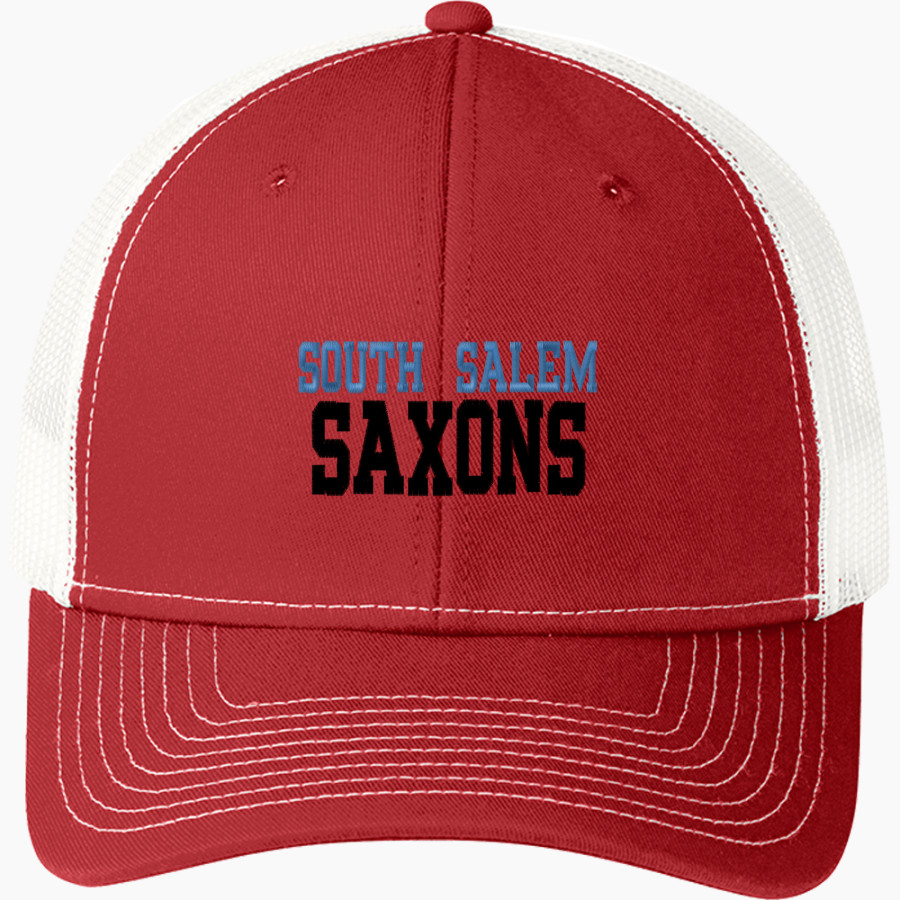 SOUTH SALEM HIGH SCHOOL SAXONS <span class="pdp-name-mascot">SOUTH SALEM SAXONS</span> Port Authority Youth Snapback Trucker Cap