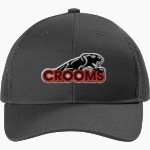 CROOMS ACADEMY PANTHERS <span class="pdp-name-mascot">CROOMS ACADEMY PANTHERS</span> Port Authority Youth Snapback Trucker Cap Front Thumbnail