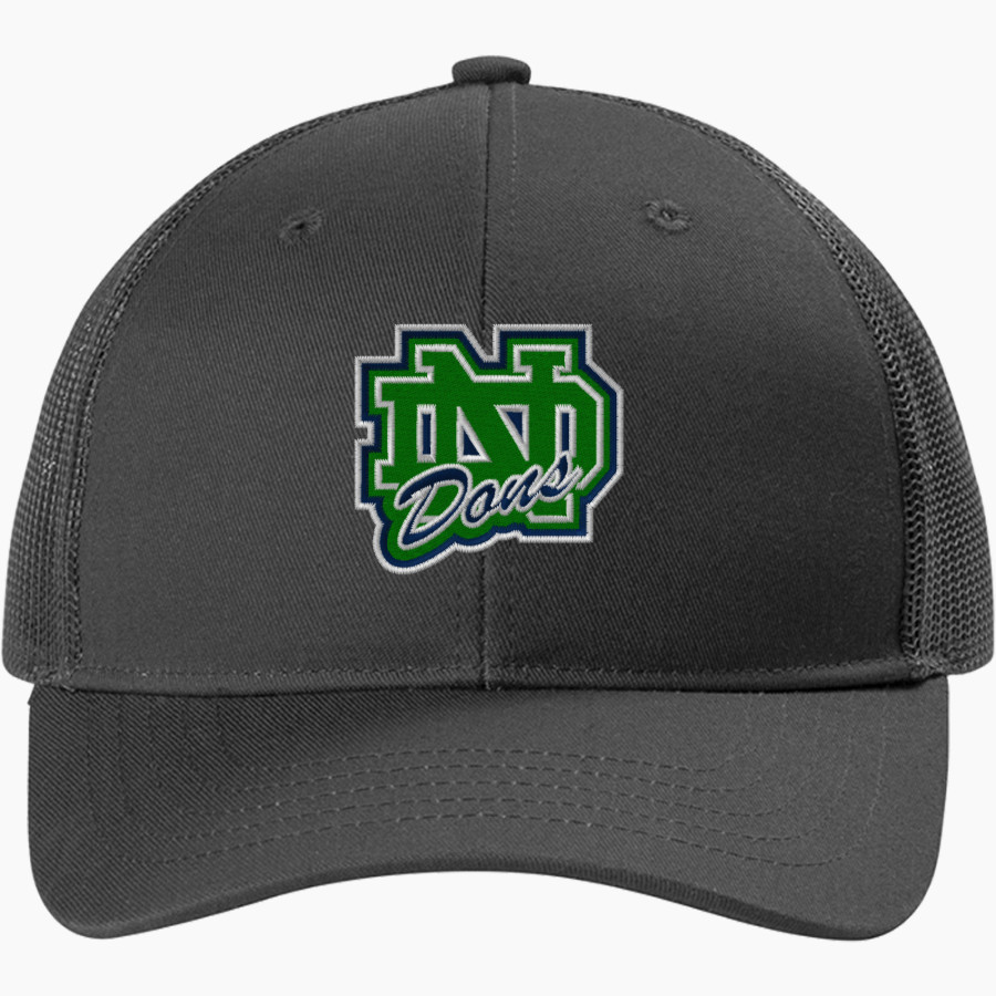 Notre Dame College Prep The Official Online Store <span class="pdp-name-mascot">Notre Dame Dons</span> Port Authority Youth Snapback Trucker Cap