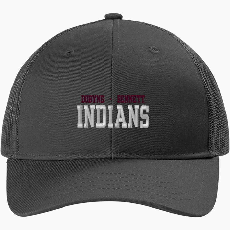 DOBYNS-BENNETT HIGH SCHOOL INDIANS <span class="pdp-name-mascot">DOBYNS - BENNETT INDIANS</span> Port Authority Youth Snapback Trucker Cap