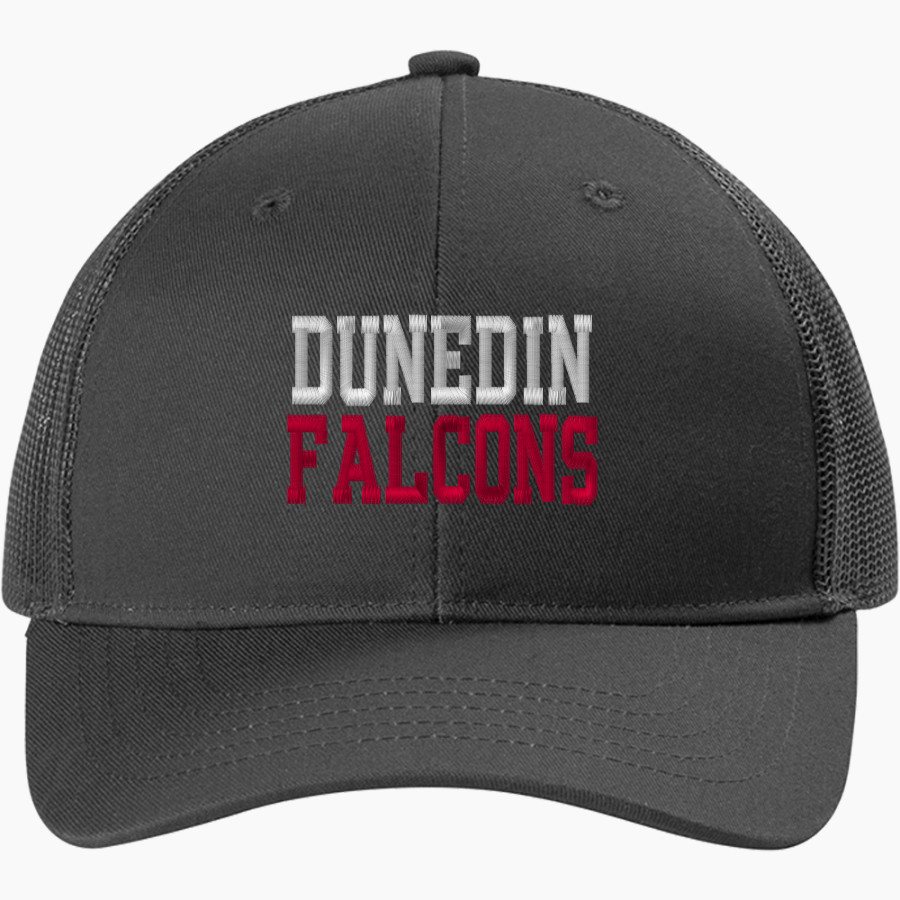 Dunedin Falcons <span class="pdp-name-mascot">Dunedin High School Falcons</span> Port Authority Youth Snapback Trucker Cap