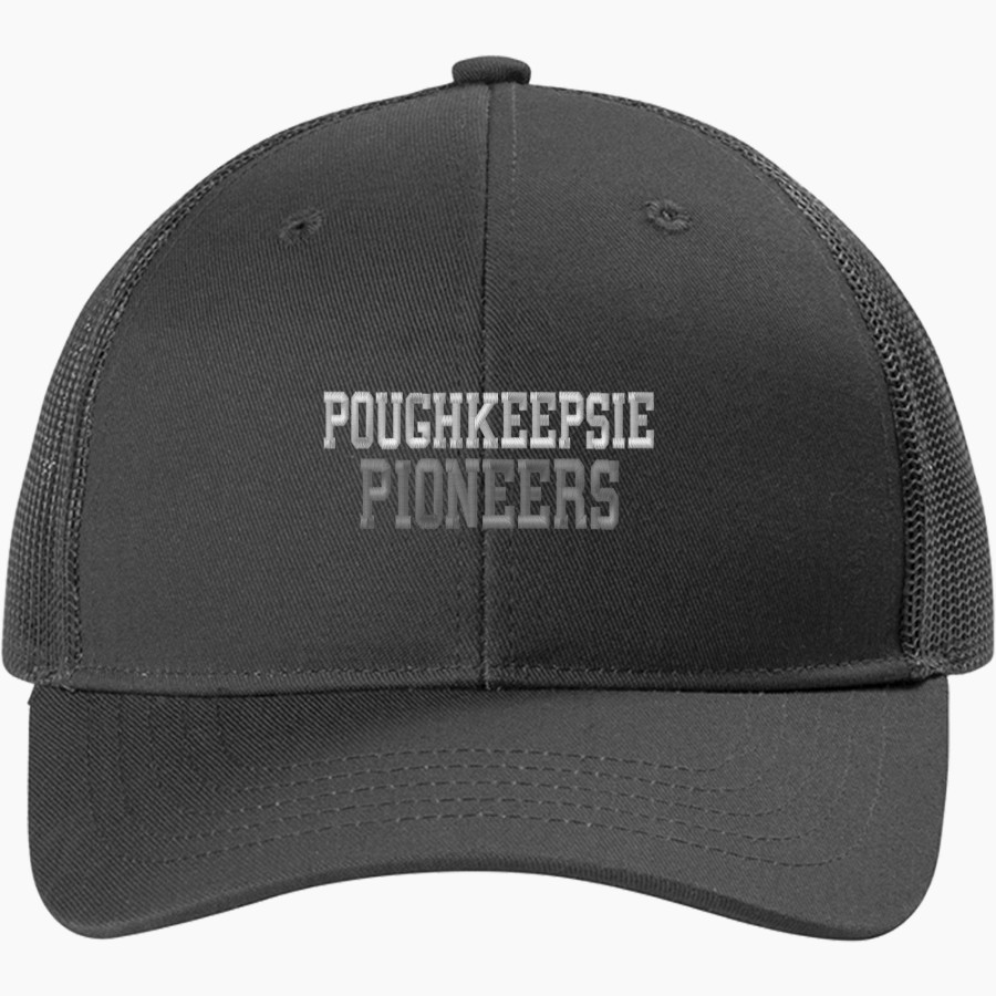 POUGHKEEPSIE HIGH SCHOOL PIONEERS <span class="pdp-name-mascot">POUGHKEEPSIE PIONEERS</span> Port Authority Youth Snapback Trucker Cap