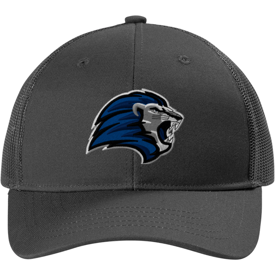 Linwood School Lions <span class="pdp-name-mascot">Linwood Lions</span> Port Authority Youth Snapback Trucker Cap