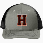 JOHN HERSEY HIGH SCHOOL HUSKIES <span class="pdp-name-mascot">JOHN HERSEY HUSKIES</span> Port Authority Youth Snapback Trucker Cap Front Thumbnail